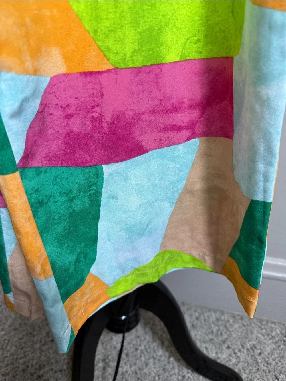 Versona Vibrant Geo-Print Wide Leg Pants - Multicolor Sz 8 NWT